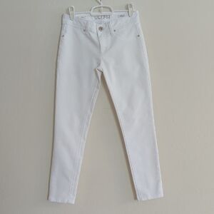 DL1961 Jegging Legging White Skinny Denim Jeans Emma 4 Way Stretch - Size 25